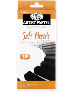 Royal & Langnickel Greytone Soft Pastels Set of 12