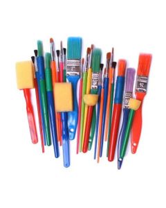 Major Brushes Assorted Brushes & Dabbers Pack of 25
