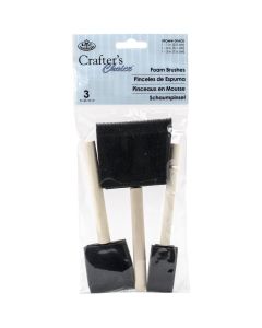 Royal & Langnickel Crafter's Choice Foam Brush Set of 3