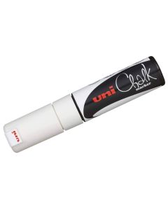 Uni-Ball Chalk Paint Marker PWE-8K 8mm Chisel Nib (White)
