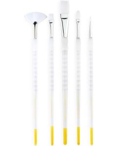 Royal & Langnickel Soft Grip White Nylon Brushes