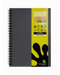 Artgecko Shady Gecko Black Card Sketchbooks