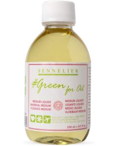 Sennelier Green for Oil Liquid Medium 250ml