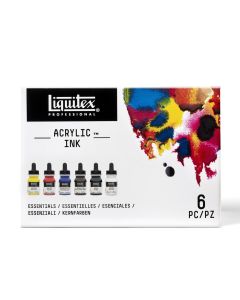 Liquitex Acrylic Ink Essential Box Set 6 x 30ml