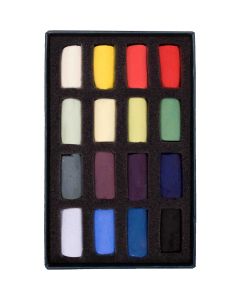 Unison Colour Soft Pastels Starter Half Stick 16 Set