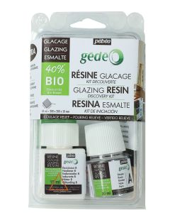 Pebeo Gedeo 40% Bio Glazing Resin Discovery Set