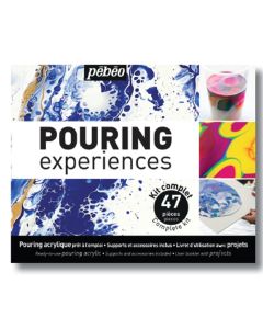Pebeo Pouring Experiences Complete 47 Piece Kit