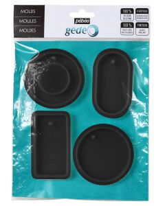 Pebeo Gedeo Silicone Geometric Moulds Set of 4