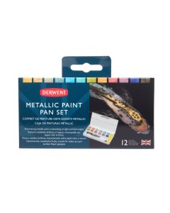Derwent Metallic Paint Pan Set