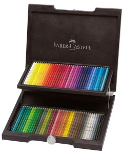 Faber-Castell Polychromos Pencil 72 Wooden Box Set