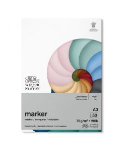 Winsor & Newton Bleed Proof Marker Paper Pad A3 (75gsm)