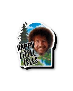 Bob Ross 'Happy Little Trees' Chunky Magnet