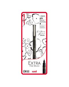 Uni-Ball Pin Extra Fine Brush Pen in Pack