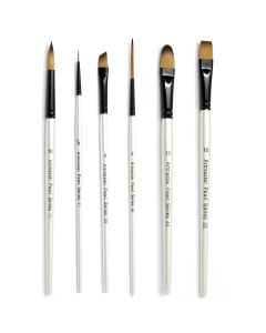 Artmaster Pearl Synthetic Watercolour Brushes
