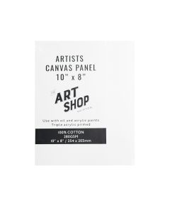 Artists Canvas Panel 10 x 8" (Pack of 5 Boards)
