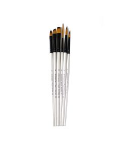 Artmaster Pearl Watercolour Assorted Paint Brush Set of 6