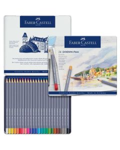 Faber-Castell Goldfaber Aqua Watercolour Pencil Tin 24pc