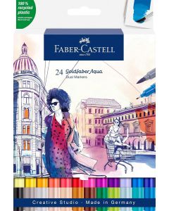Faber-Castell Goldfaber Aqua Dual Marker Set 24pc