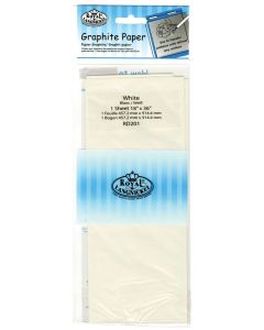 Royal & Langnickel White Graphite Paper 18" x 36"