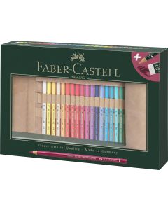 Faber-Castell Polychromos Colour Pencils Wrap Set