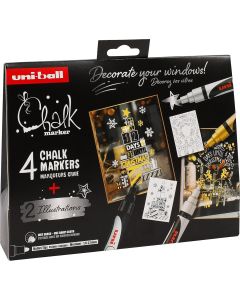 Uni-Ball Chalk Markers Scandinavian Christmas Set #2