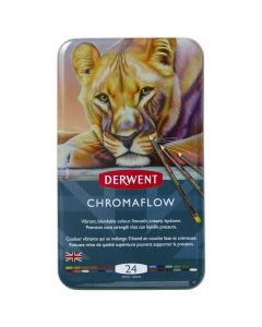 Derwent Chromaflow Pencils 24 Tin