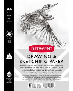 Derwent Drawing & Sketching Paper Pad A4