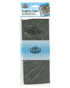 Royal & Langnickel Grey Graphite Paper 9 x 13" (4 Sheets)
