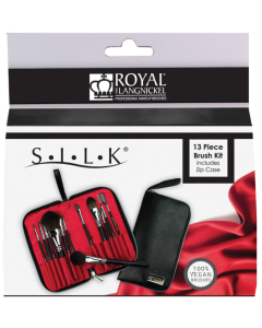 Royal & Langnickel S.I.L.K Vegan 13pc Make-Up Brush Case Set