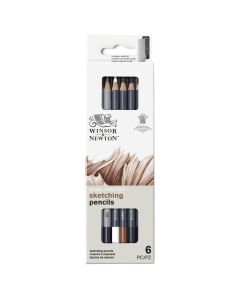 Winsor & Newton Studio Collection Sketching Pencils 6pc Set