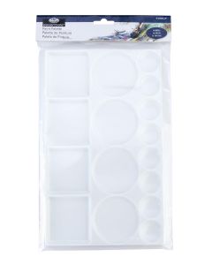 Royal & Langnickel Plastic Paint Palette with 16 Wells