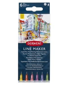 Derwent Line Maker Colour Set of 6