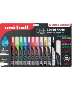 Uni-ball Chalk Marker Set of 12