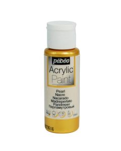 Pebeo Acrylic Paint 59ml - Pearl Gold