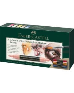 Faber-Castell Albrecht Durer Watercolour Markers Portrait Set 5pc