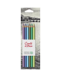 Conte a Paris Pastel Pencils Landscape Colours Pack of 6