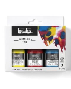Liquitex Professional Acrylic Ink Essentials Set of 3