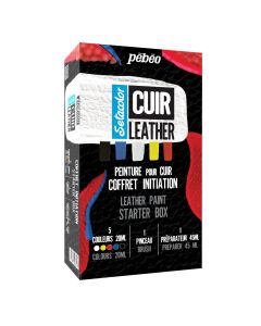 Pebeo Setacolor Leather Paint Starter Box