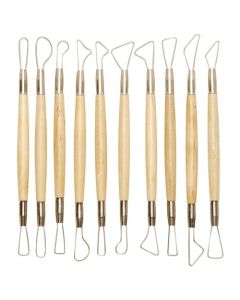 Major Brushes Wire Ended Clay Tools Pack of 10