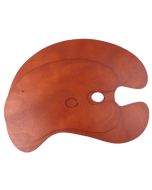 Wooden Kidney Shaped Palettes