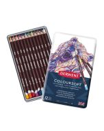 Derwent Coloursoft Pencils 12 Tin