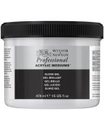 Winsor & Newton Professional Acrylic Gloss Gel 474ml
