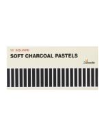 Inscribe 12 Square Soft Charcoal Pastels