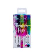Talens Ecoline Watercolour Brush Pen Primary Set of 5