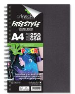 Artgecko Freestyle Bleedproof Marker Paper Sketchbook A4