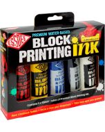 Essdee Premium Water-based Block Printing Ink Set 5 x 100ml