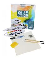 Pebeo Watercolour 24 Travel Set & Accessories Complete Kit