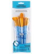 Royal & Langnickel Crafter's Choice Oval Variety Brush Set 7pc