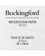 Bockingford 300gsm Rough Watercolour Painting Paper 28 x 38 cm I Art Supplies
