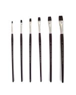 Artmaster Acrylic Series 61 Paint Brushes (Flat)